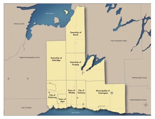 Site Selection Region  of Durham 