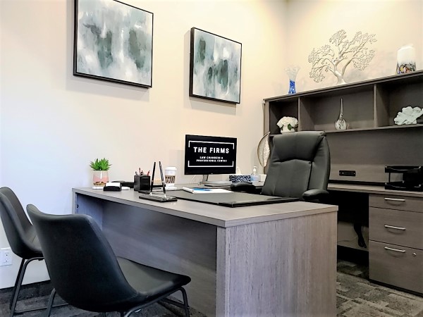 Professional office at The Firms in Oshawa.