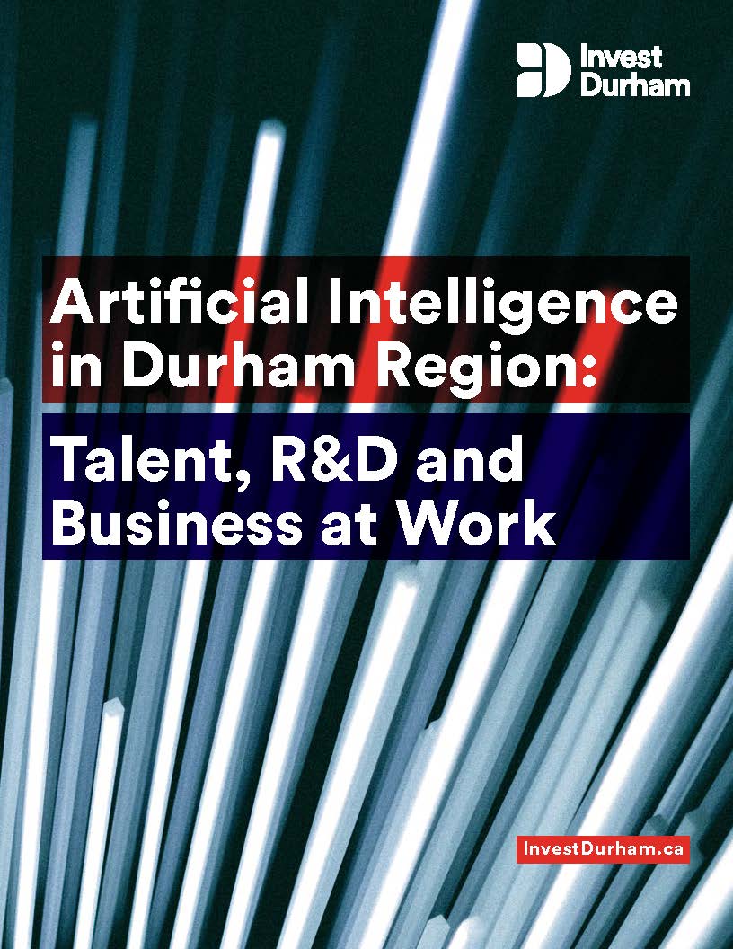 A thumbnail of the first page of the Artificial Intelligence in Durham Region whitepaper pdf
