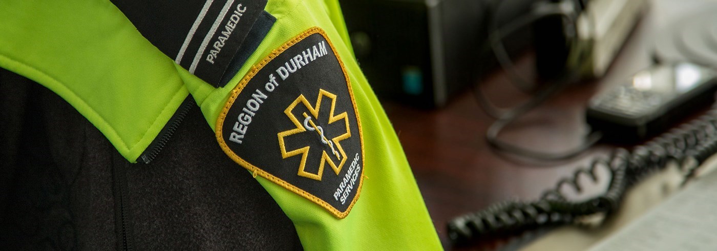 Region of Durham Paramedic Services flash.