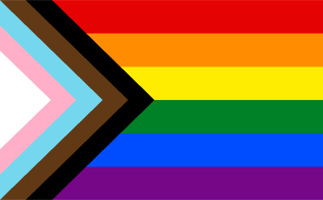 Pride flag.