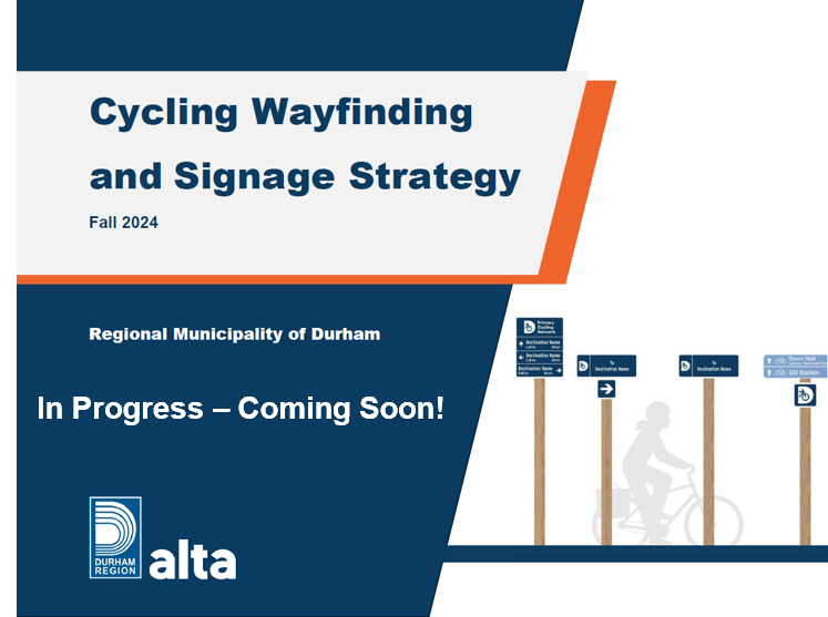 Cycling Wayfinding and Signage Strategy - Coming Soon!